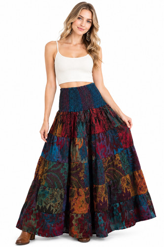 Maxi gonna donna boho