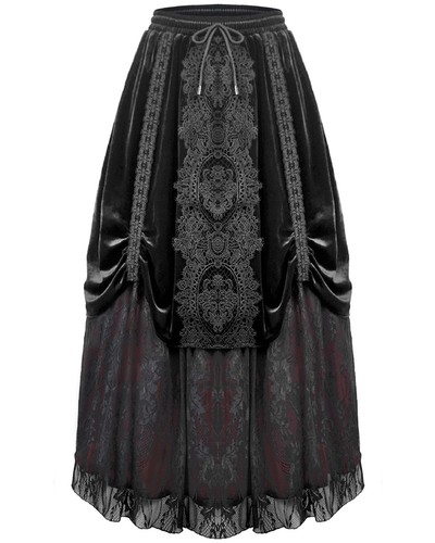 Maxi gonna donna lunga dark - maxi,