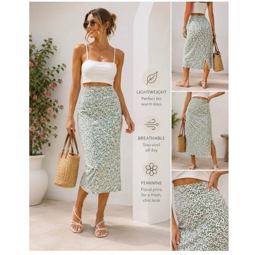 Gonna boho maxi - , cottagecore