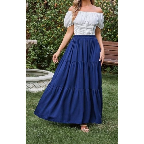 Maxi gonna strati scarlet - strati,