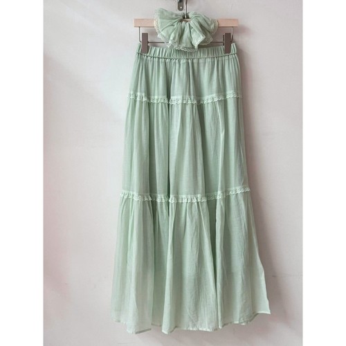 Maxi gonna pizzo - maxi, a