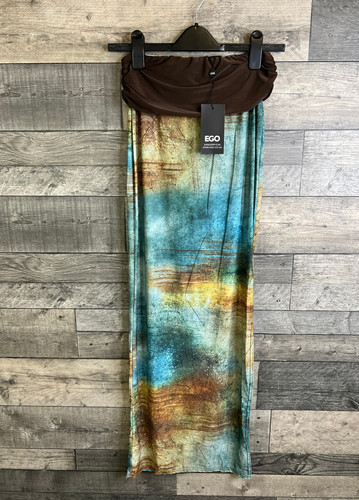 Ego maxi skirt size - skirt, green