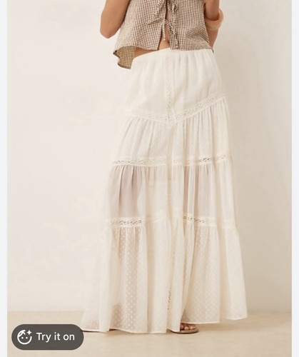 Asos design maxi gonna boho - design,