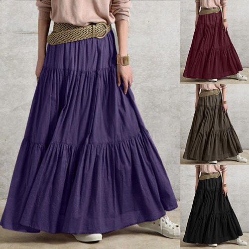 Abito donna boho vintage lungo