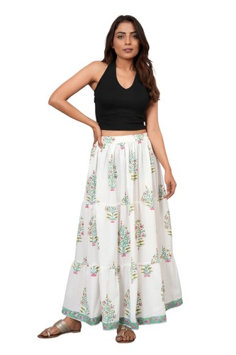 Gonna lunga donna - , cotone