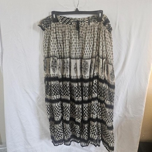 Maxi gonna vintage boho - vintage, garza