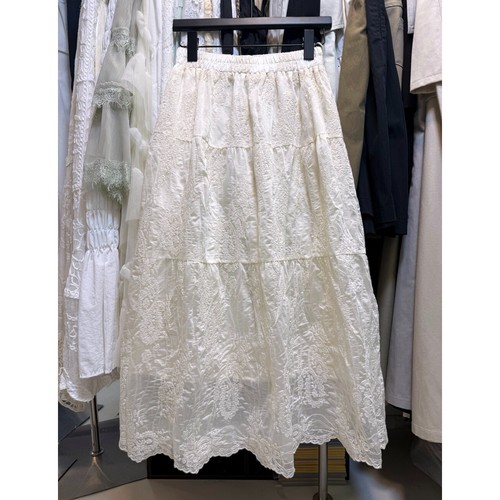 Maxi gonna donna panna - , in