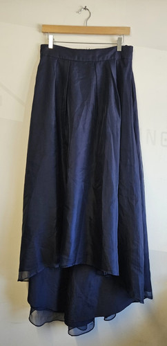 Maxi gonna blu scuro costa