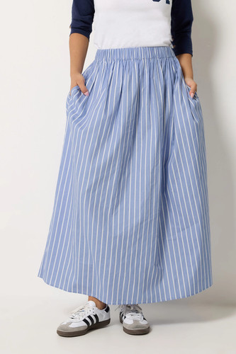 Maxi gonna donna righe - maxi,