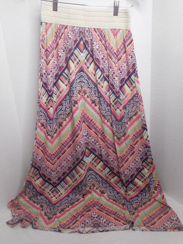 Maxi gonna maurices rosa - maxi,