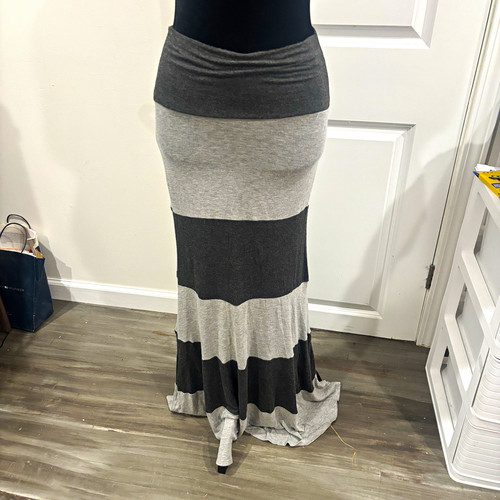 Maxi gonna donna maglia - , cuori