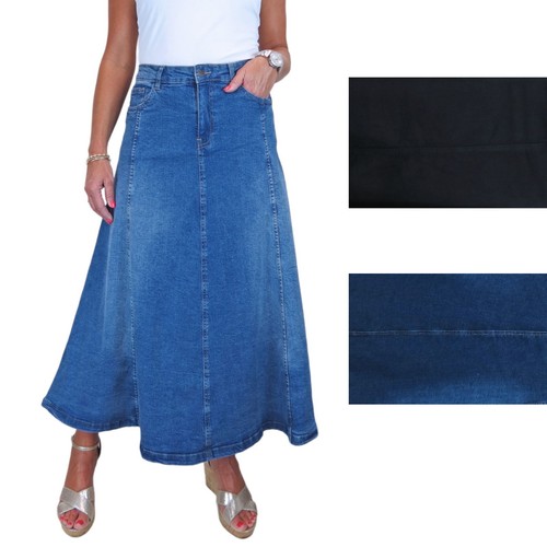 Jeans donna svasato - , denim