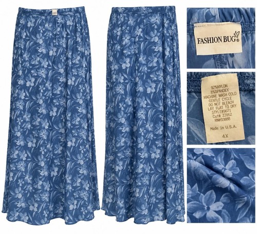 Maxi gonna floreale - , blu