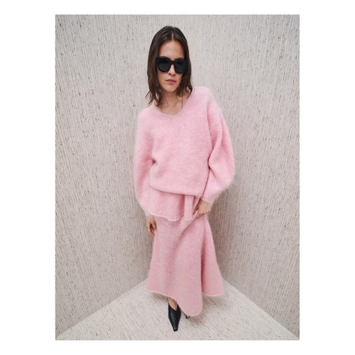 Mohair helvina maxi skirt - maxi, by