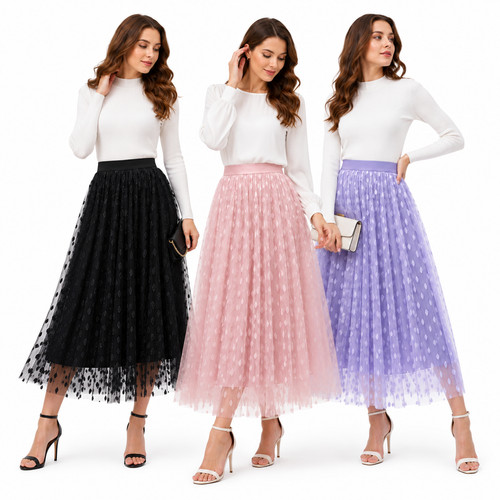 Maxi abito lungo - , donna