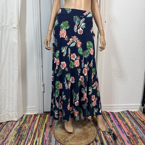 Maxi gonna floreale - , tropicale
