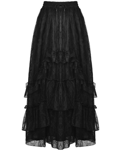 Maxi gonna lunga gotica - , a