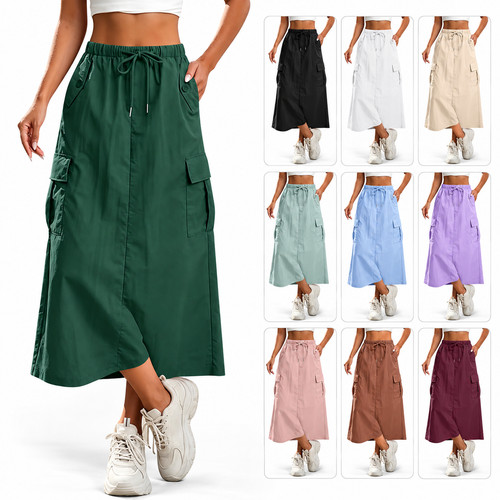 Maxi gonna cargo donna - , vita